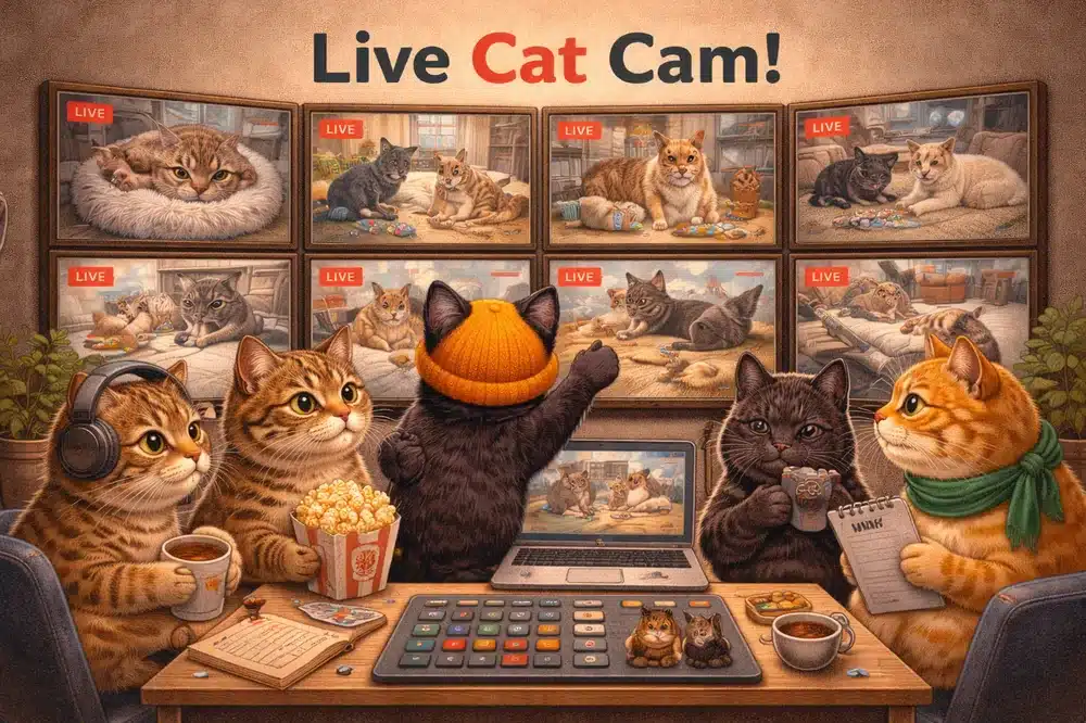 Paw Cats Live Cams